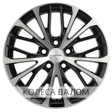 Khomen Wheels KHW1705 (Chery Tiggo) 7x17 5x108 ET40 60.1 Black-FP